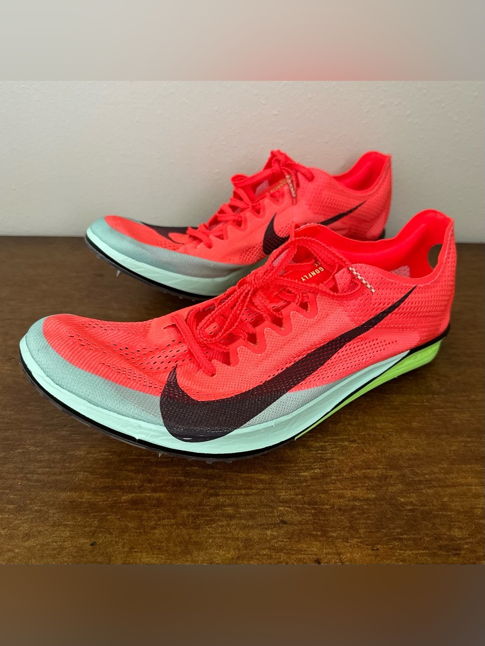 NIKE Zoom Dragonfly 2 Elite Track Cleats Mens Size 13 Bright Crimson FZ9315-600